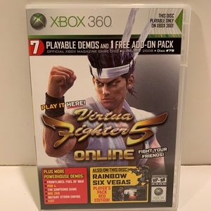 XBOX 360- ASSORTED DEMOS GAME DISC.